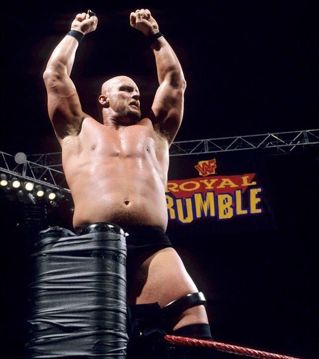 Austin wins his second Royal Rumble!