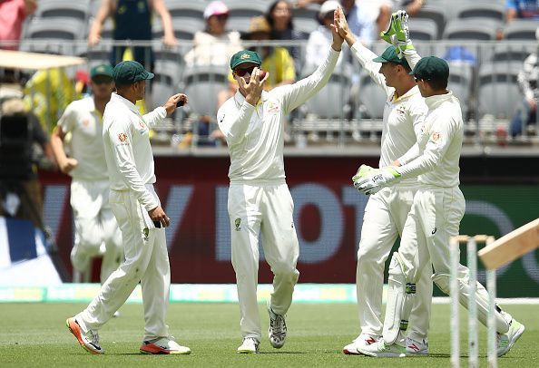 Australia have their noses ahead at Stumps on Day 3