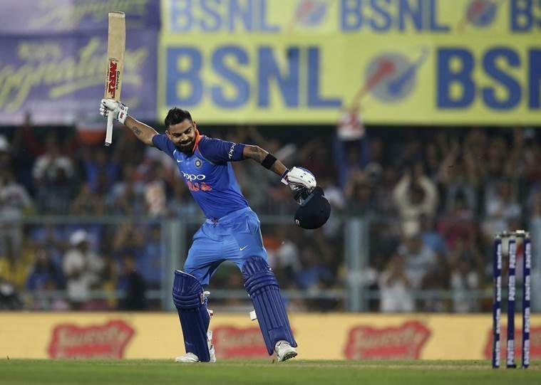 No batsman has scored more runs than Kohli in ODIs in 2018