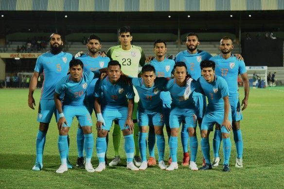 The Indian football team