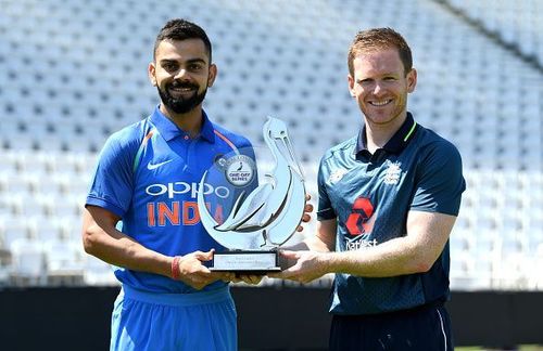 England and India are the top two teams on ODI cricket at the moment