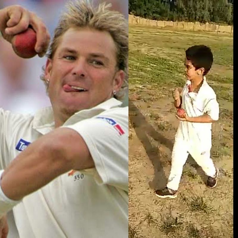 Shane Warne hails this Kashmiri kid for bowling the &#039;ball of the century&#039;