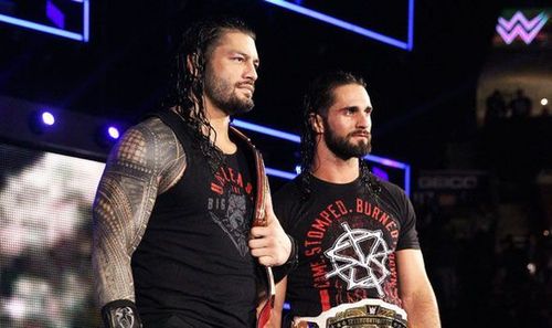 Roman Reigns and Seth Rollins