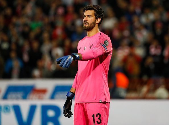 Alisson is incredibly calm between the sticks