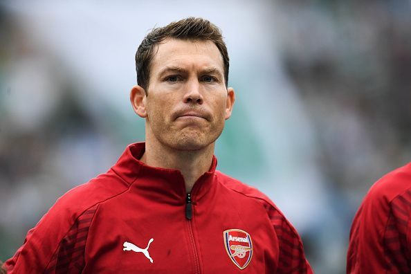 Lichtsteiner arrived at Arsenal in the summer