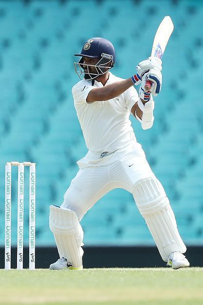 Action from CA XI v India - International 4-Day Tour Match: Day 2