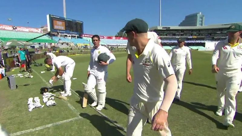 Australia&#039;s David Warner and South Africa&#039;s Quinton de Kock were involved in an ugly spat.