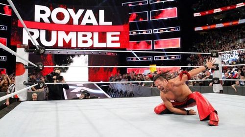 Shinsuke Nakamura won the 2018 men's 30-man Royal Rumble match