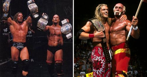 The Two-Man Power Trip and Hogan and Edge are just some of WWE's bizarre teams.