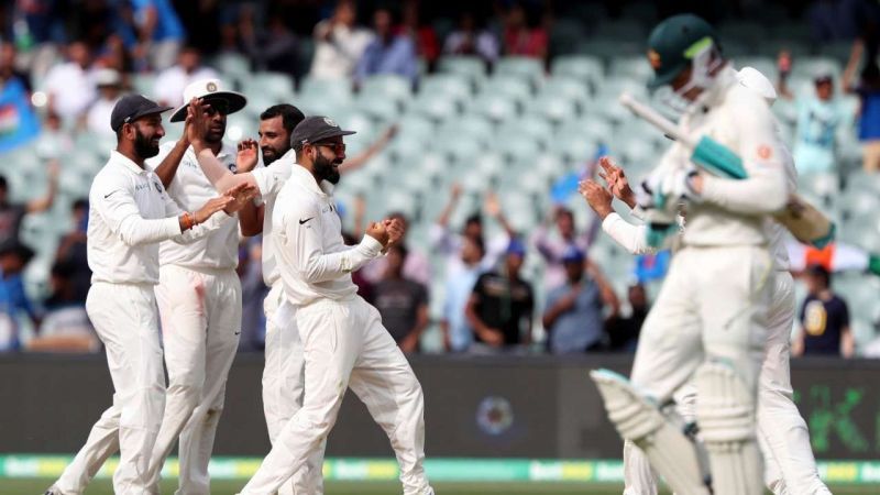 Image result for india vs australia 2018 test