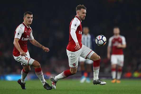 Xhaka and Ramsey