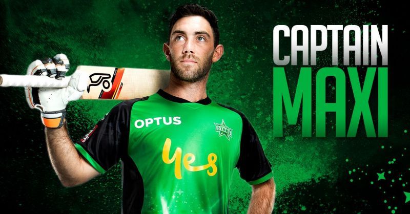 Glenn Maxwell is set to lead Melbourne Stars in BBL 08