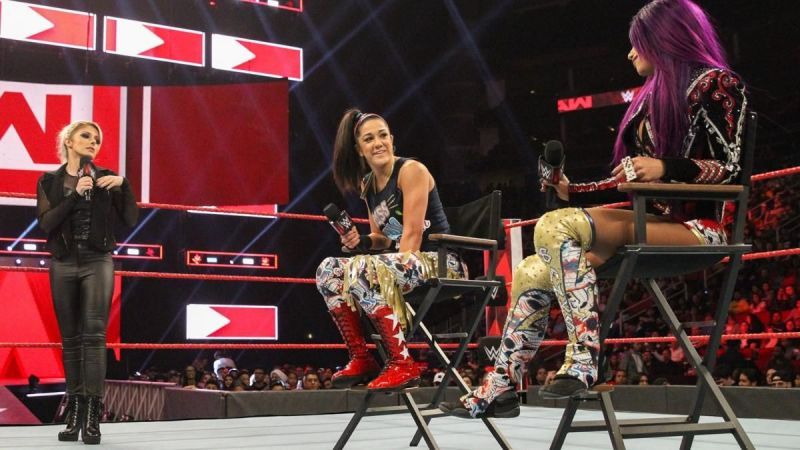 Bayley and Sasha Banks answered questions from the WWE Universe