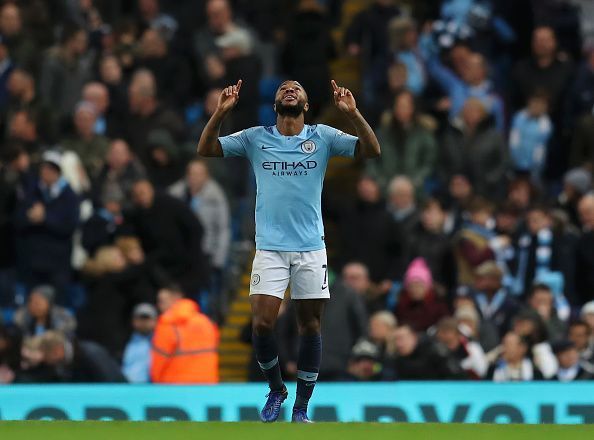 Raheem Sterling has continued his form from last season into the current one