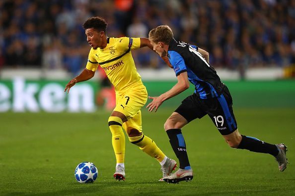 Jadon Sancho is wanted by Barcelona