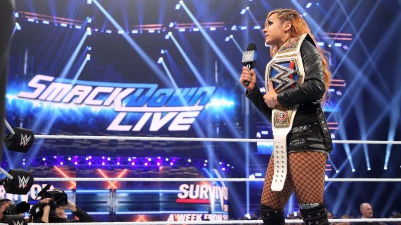 Will Becky leave TLC still SmackDown Champion?