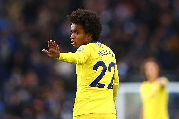 Willian hasn&#039;t been impactful under Sarri so far this season.