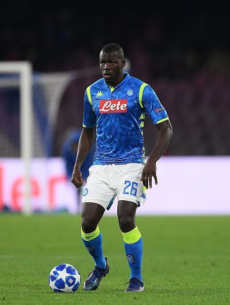 Kalidou Koulibaly in action for SSC Napoli