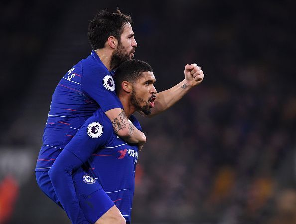 Ruben Loftus-Cheek and Cesc Fabregas