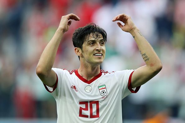 Sardar Azmoun, who plays for Rubin Kazan