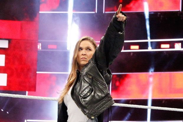 Ronda Rousey made her WWE debut this year at Royal Rumble 2018.