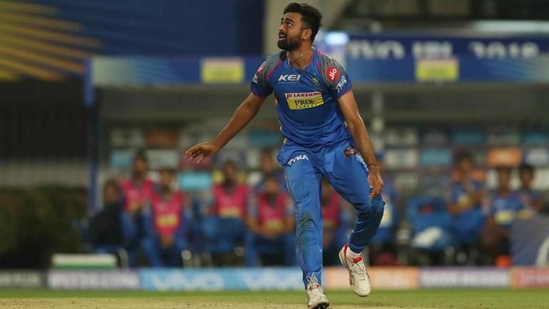 Image result for jaydev unadkat rajasthan royals