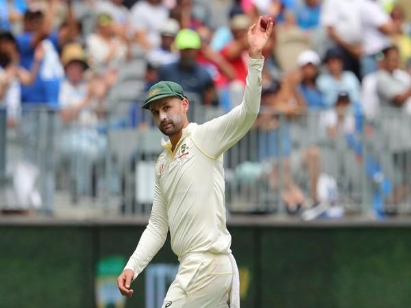 Nathan Lyon won the Man of the Match award in the second Test at Perth