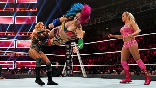 Asuka won the SmackDown Women's Championship at TLC, thanks to an assist from Ronda Rousey.