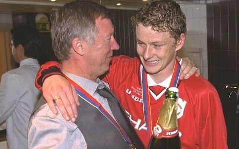 Solskj&Atilde;&brvbar;r shares a special bond with Sir Alex