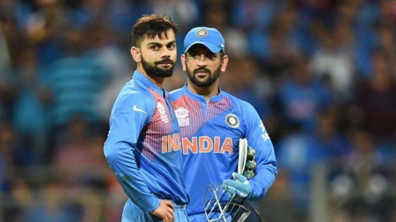 Image result for dhoni and kohli friendship