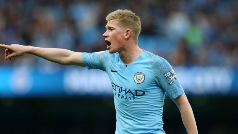 De Bruyne has just returned from injury