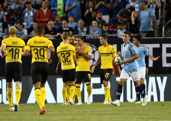 Manchester City v Borussia Dortmund - International Champions Cup 2018