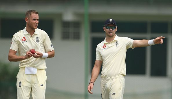 Stuart Broad and James Anderson