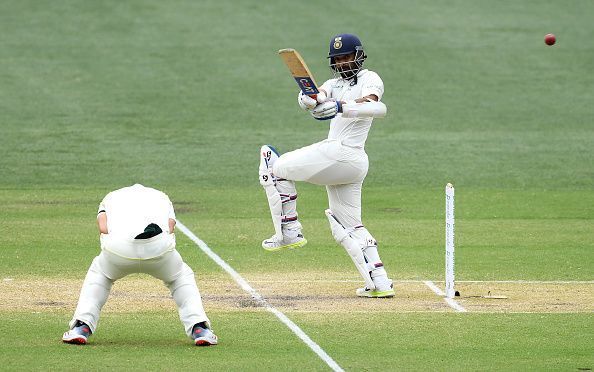 Rahane helped India gather a lead in the second innings