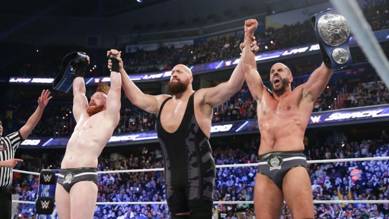 The Bar won the SmackDown Tag Team Championships at SmackDown 1,000.