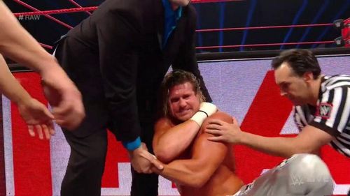 Dolph Ziggler felt the full effects of a botch on Raw