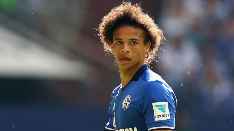 Sane played 47 times for Schalke