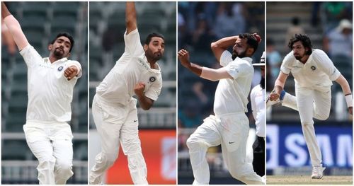 India's Pace bowling quartet