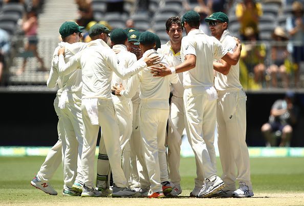 Australia leveled the series at Perth