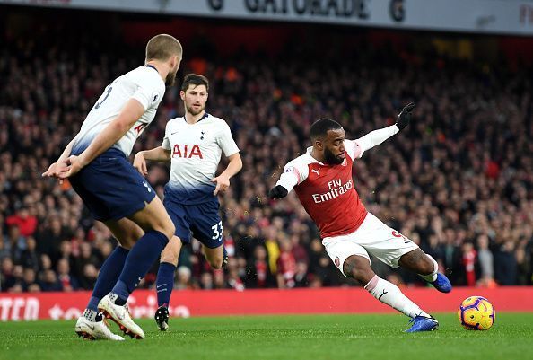 This goal combined errors from three players: Foyth, Dier, and Lloris