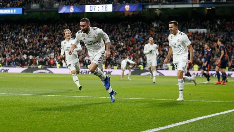 Carvajal was a constant threat Valencia