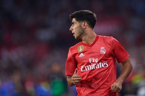 Asensio has not adjusted to life in the First XI