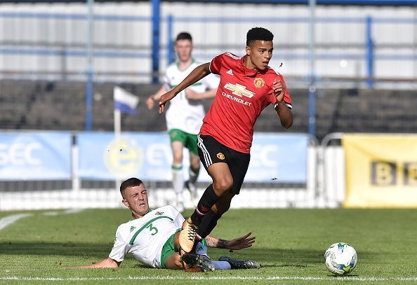 Mason Greenwood in Super Cup