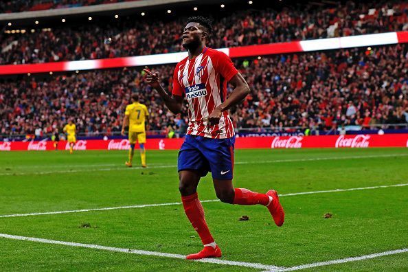 Thomas Partey is unhappy at Atletico Madrid