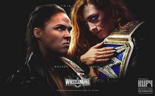 Becky Lynch vs Ronda Rousey at WrestleMania 35