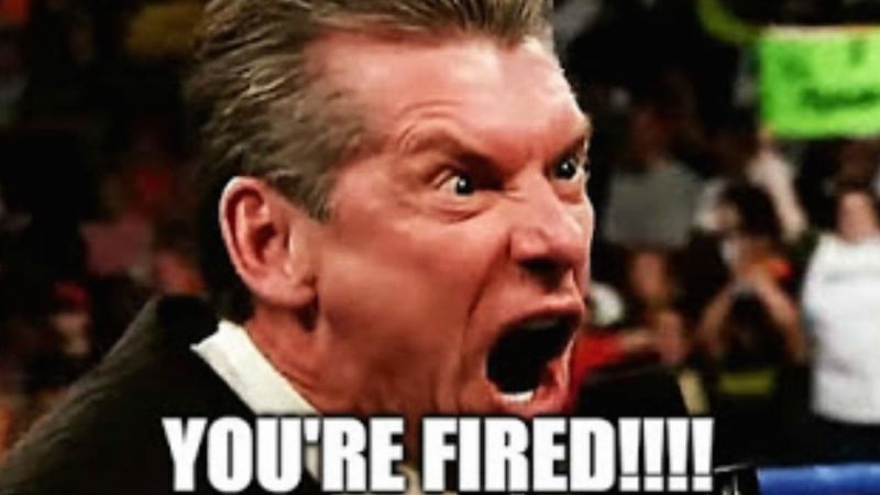 It can't be a McMahon party without someone being fired!