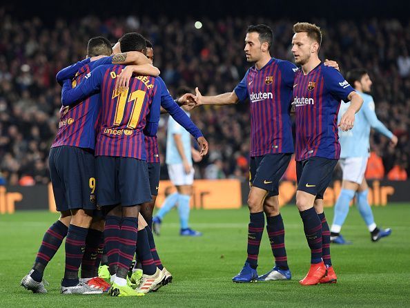 Barcelona cruised to an easy home win