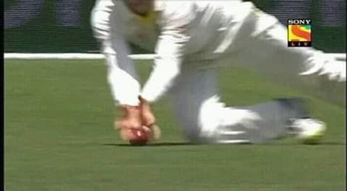 Handscomb's catch to dismiss Kohli