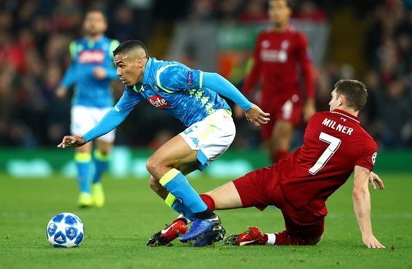 Milner and Co. constantly harried the Napoli midfield into mistakes