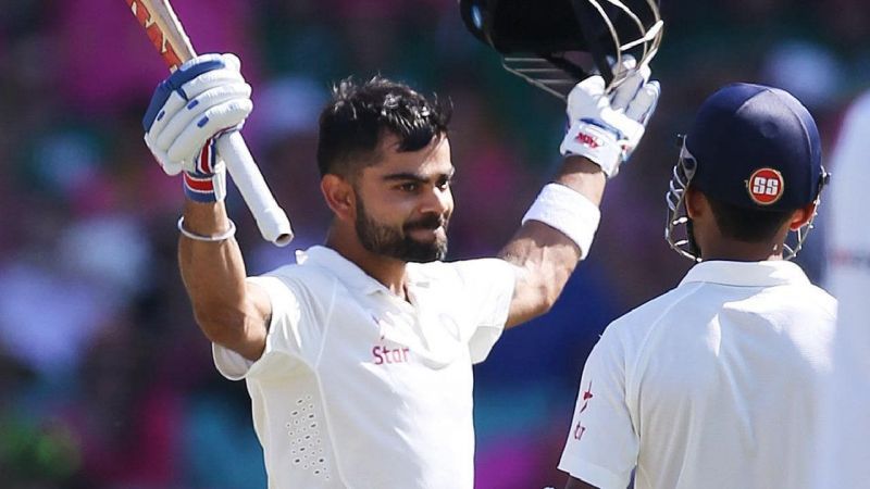 Virat Kohli scored four centuries in four games when India last toured Australia